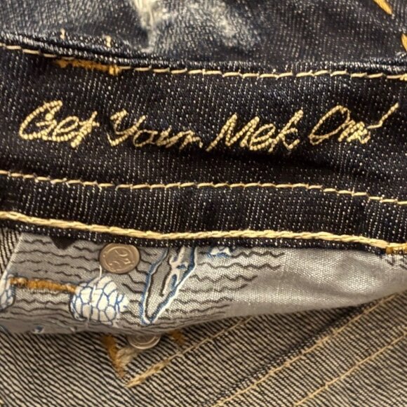 Vintage MEK Denim USA Premium Dark Wash Denim. Boot Cut. New Without Tags - Picture 8 of 9